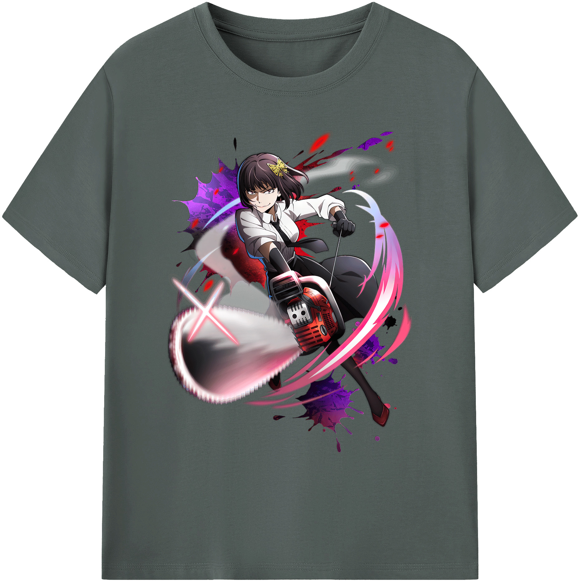 （画像用） 文豪ストレイドッグス Bungo Stray Dogs 綿100％ メンズ半袖Tシャツ｜肌触りやわらか＆通気性